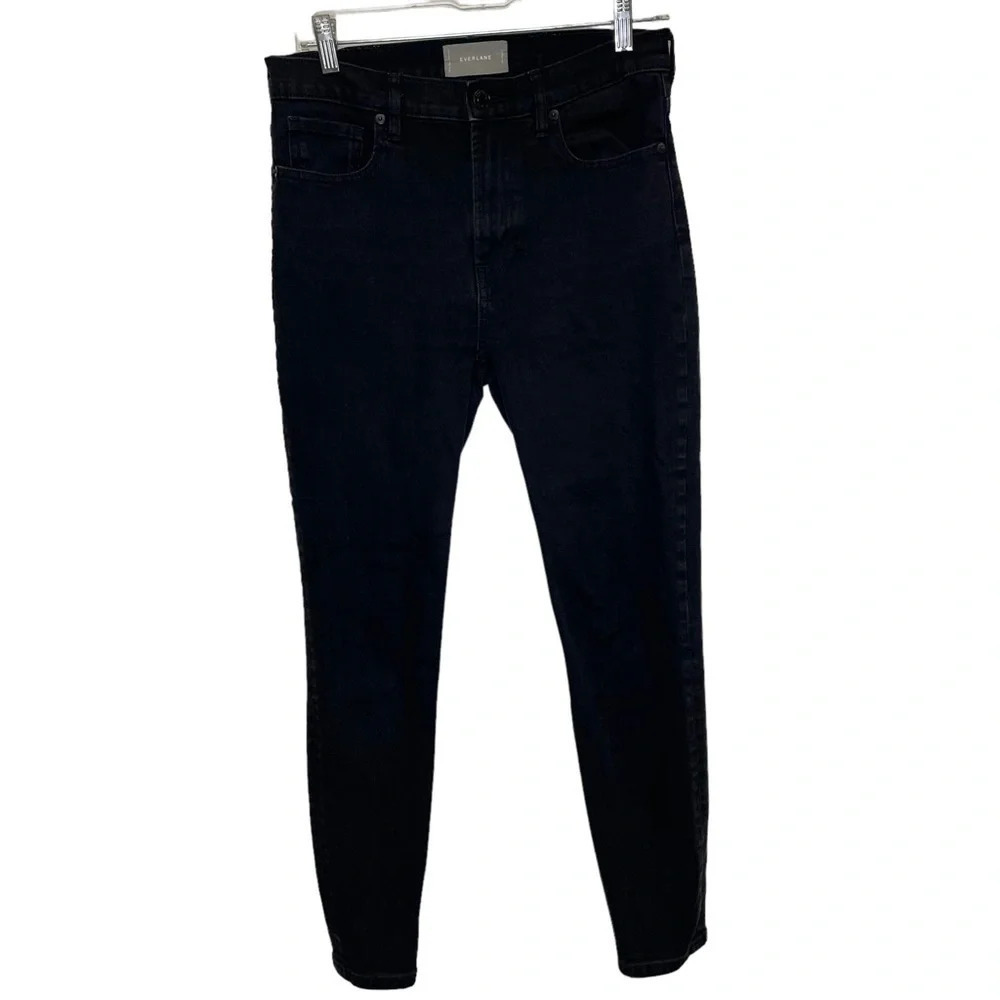 Everlane high rise skinny jeans black womens 29